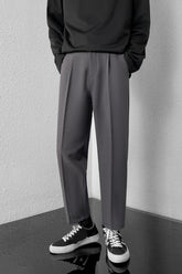 Casual Solid Color Straight Ankle Length Long Pants